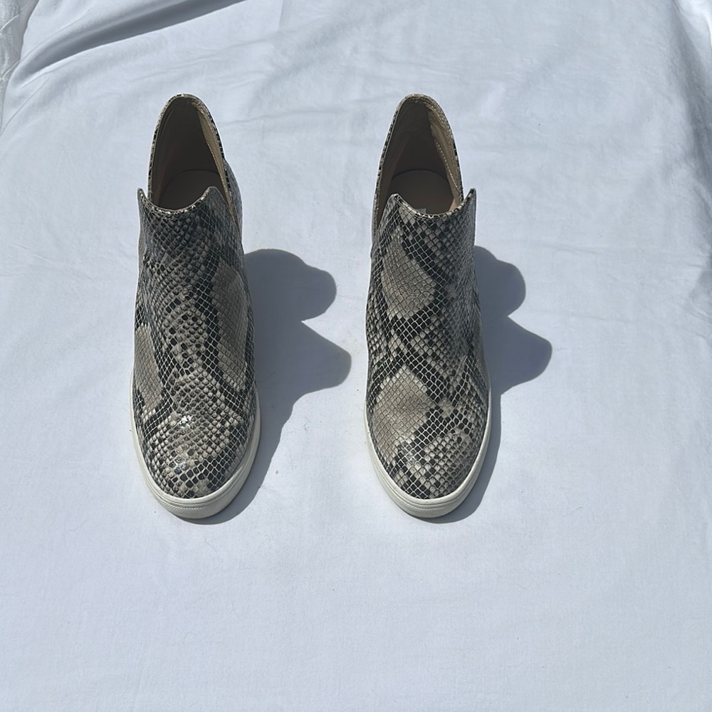 MIA Snakeskin Pattern Slip-On Shoes
